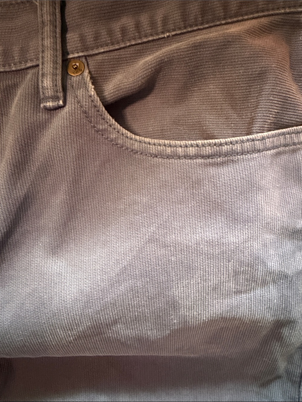 GAP 1969 Slim Fit Men’s Pants Blue Gray 100% Cotton 5-Pocket Chinos 34x34 - Picture 5 of 5